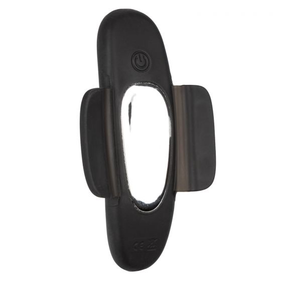 Lock-N-Play Remote Petite Panty Vibrator in Black, Open Flap