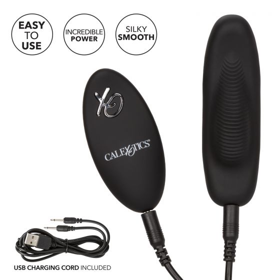 Lock-N-Play Remote Petite Panty Vibrator in Black, Product Details