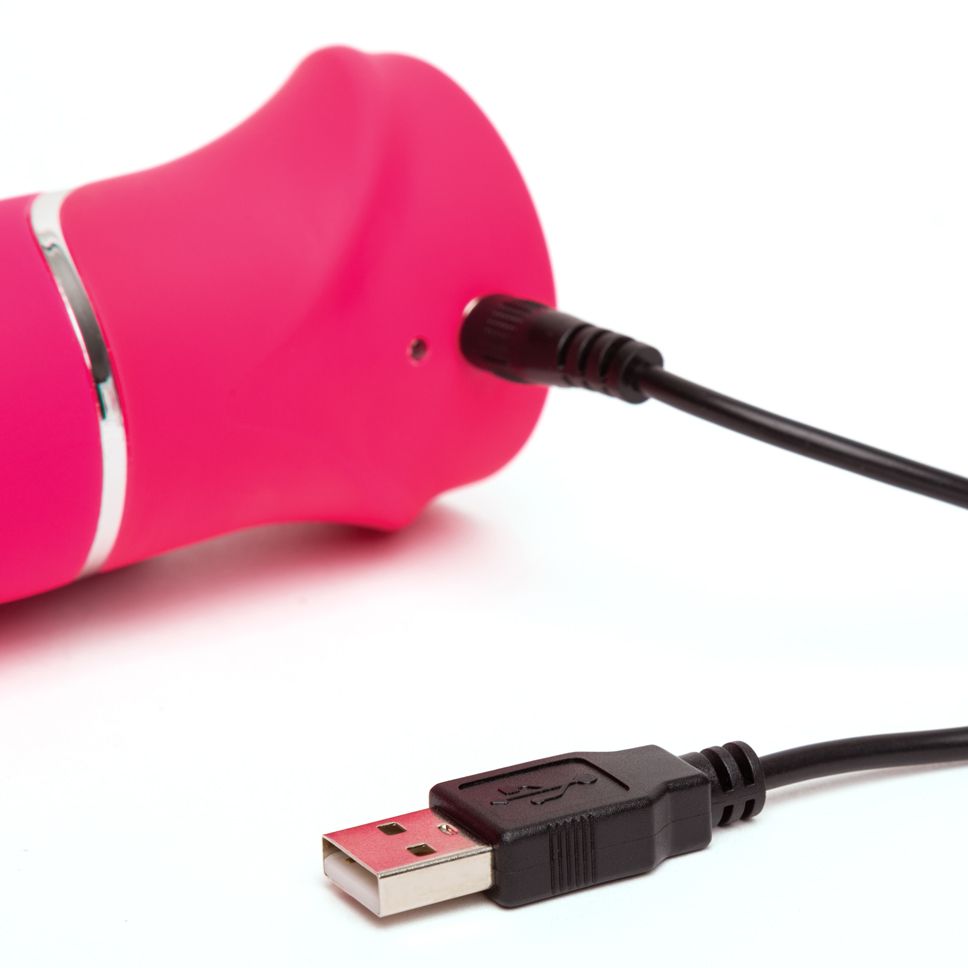 Happy Rabbit Thrusting Vibrator, USB Rechargeable