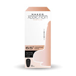 Naked Addiction 6.5-Inch Thrusting Silicone Dildo, Vanilla, Product Box, Front