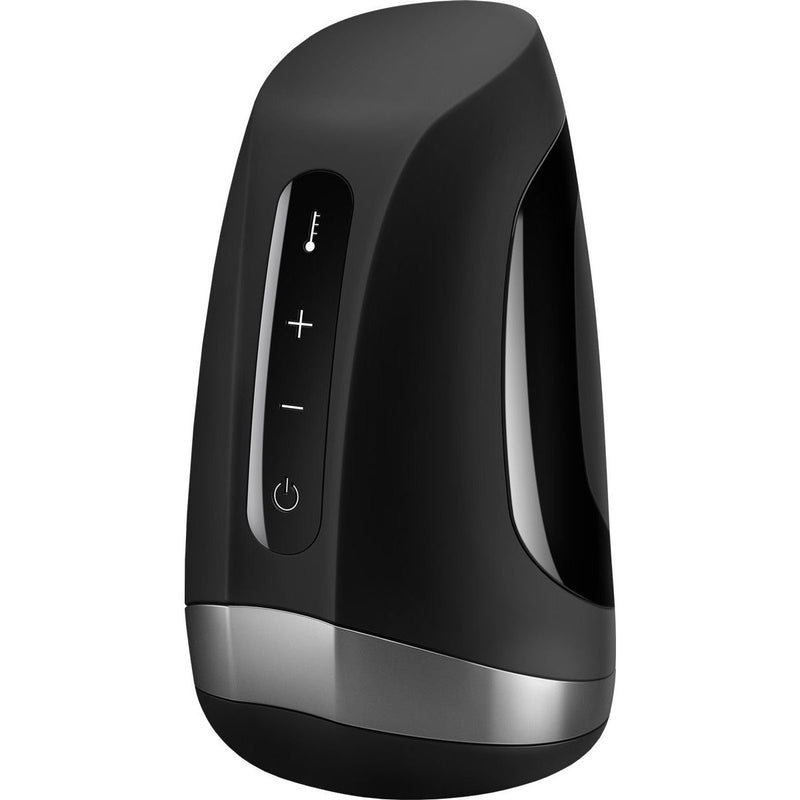 Satisfyer Men Heat Vibration Blowjob Masturbator, Product Image, Front