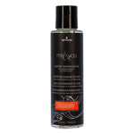 Sensuva Me & You Luxury Massage Oil (4.2oz), Island Passion, Wild Passionfruit & Island Guava