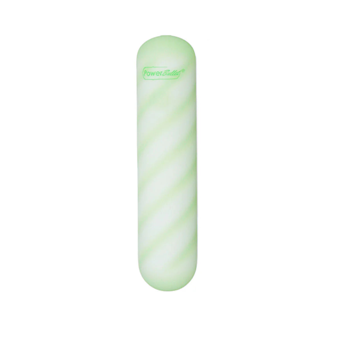 Softies 4-Inch Dual Silicone Body Vibe, Green, Product Image, Front View