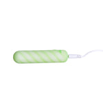 Softies 4-Inch Dual Silicone Body Vibe, Green, USB Rechargeable