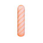 Softies 4-Inch Dual Silicone Body Vibe, Orange, Product Image, Back