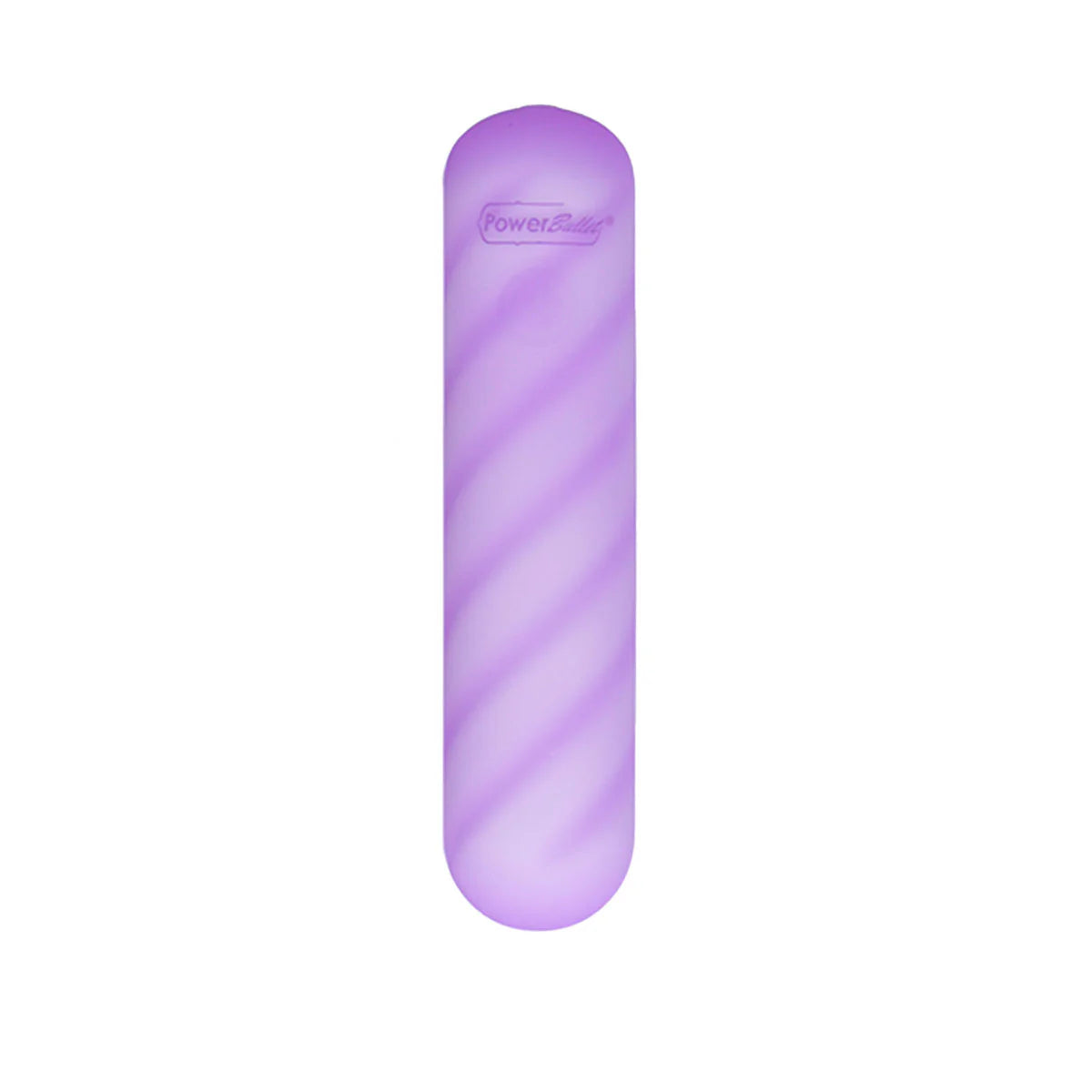 Softies 4-Inch Dual Silicone Body Vibe, Purple, Product Image, Front