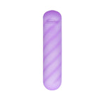 Softies 4-Inch Dual Silicone Body Vibe, Purple, Product Image, Front
