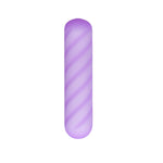 Softies 4-Inch Dual Silicone Body Vibe, Purple, Product Image, Back