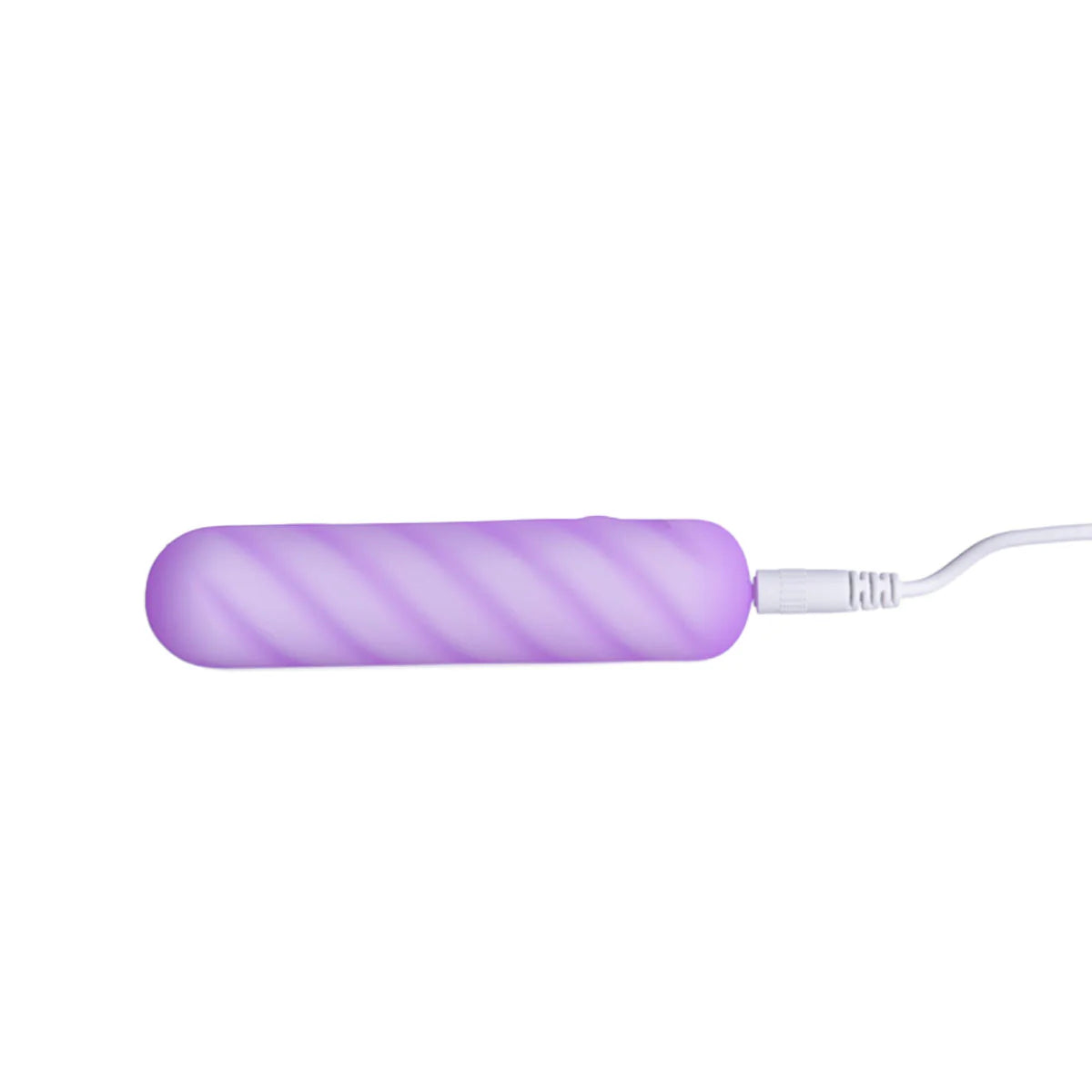 Softies 4-Inch Dual Silicone Body Vibe, Purple, USB Rechargeable