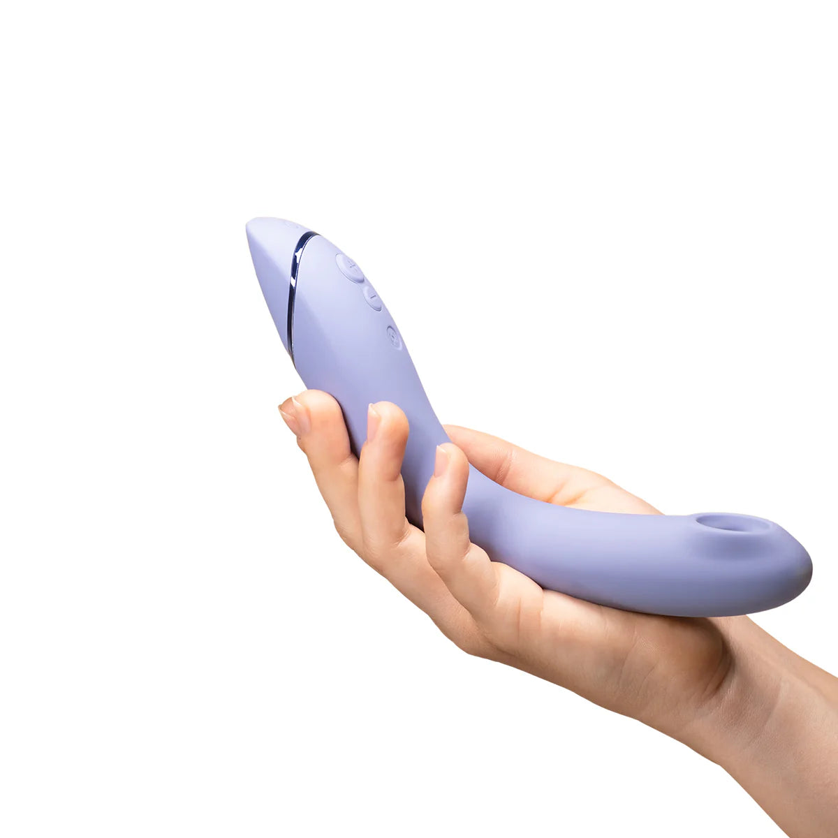 Womanizer OG G-Spot Vibrator, Lilac, Vibrator in Palm of Right Hand