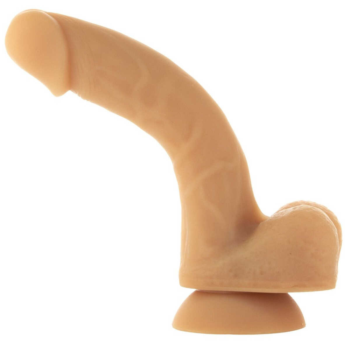 Addiction Bendable 8-Inch Silicone Dildo, Andrew, Product Image, G-Spot Curve