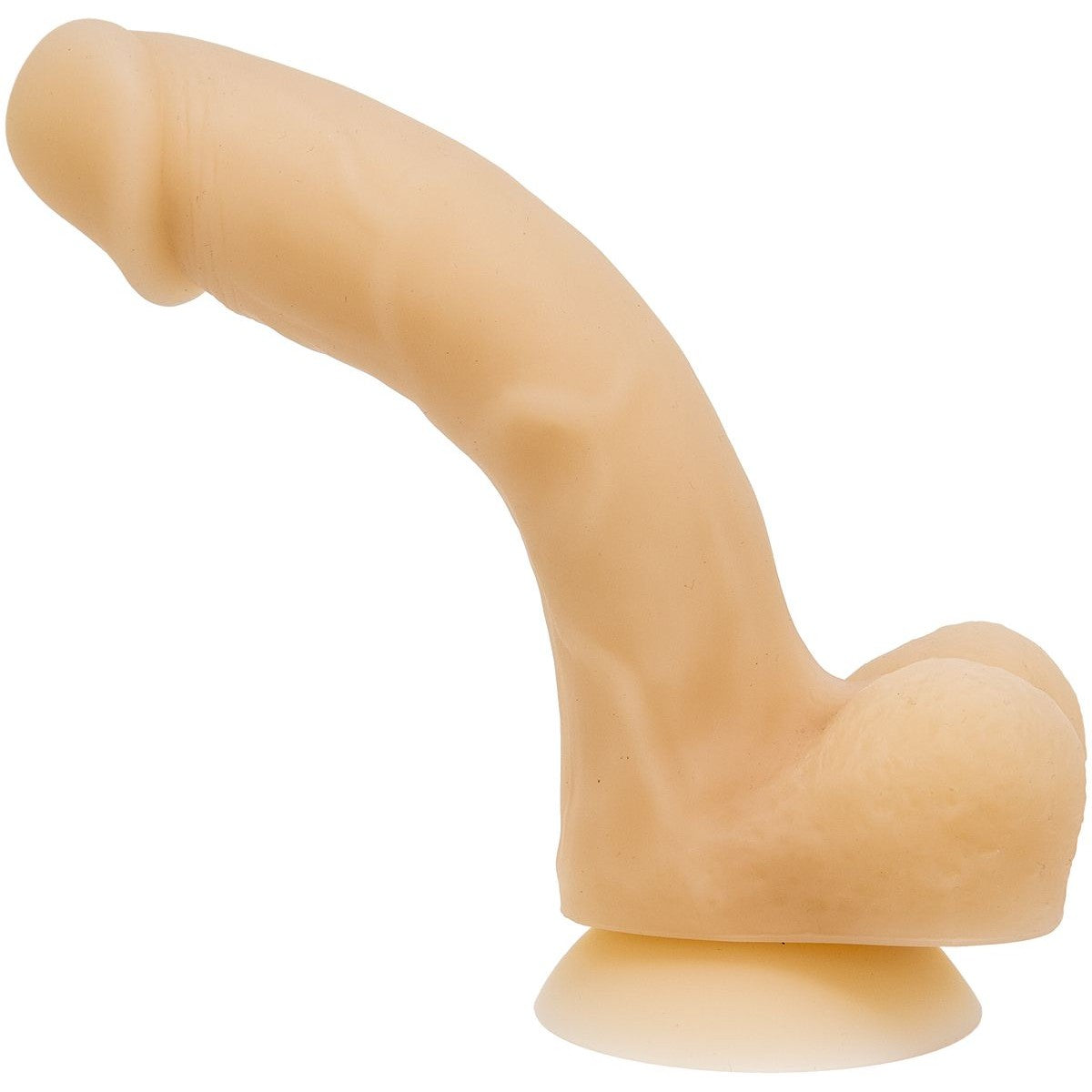 Addiction Bendable 8-Inch Silicone Dildo, David, G-Spot Bendable