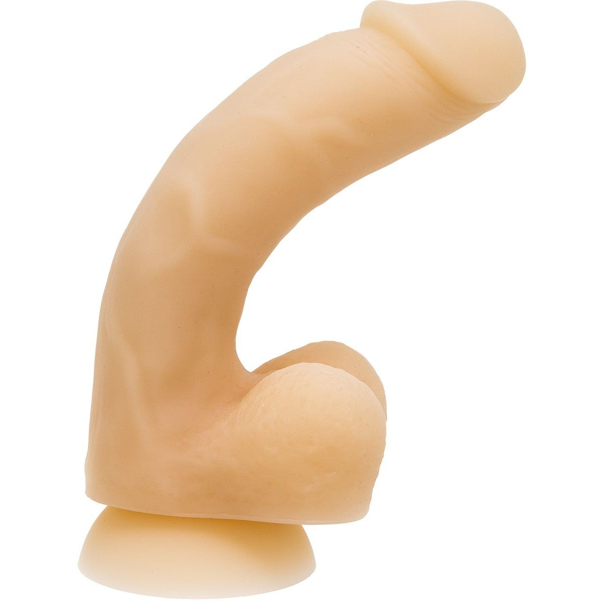 Addiction Bendable 8-Inch Silicone Dildo, David, Bendable Downwards