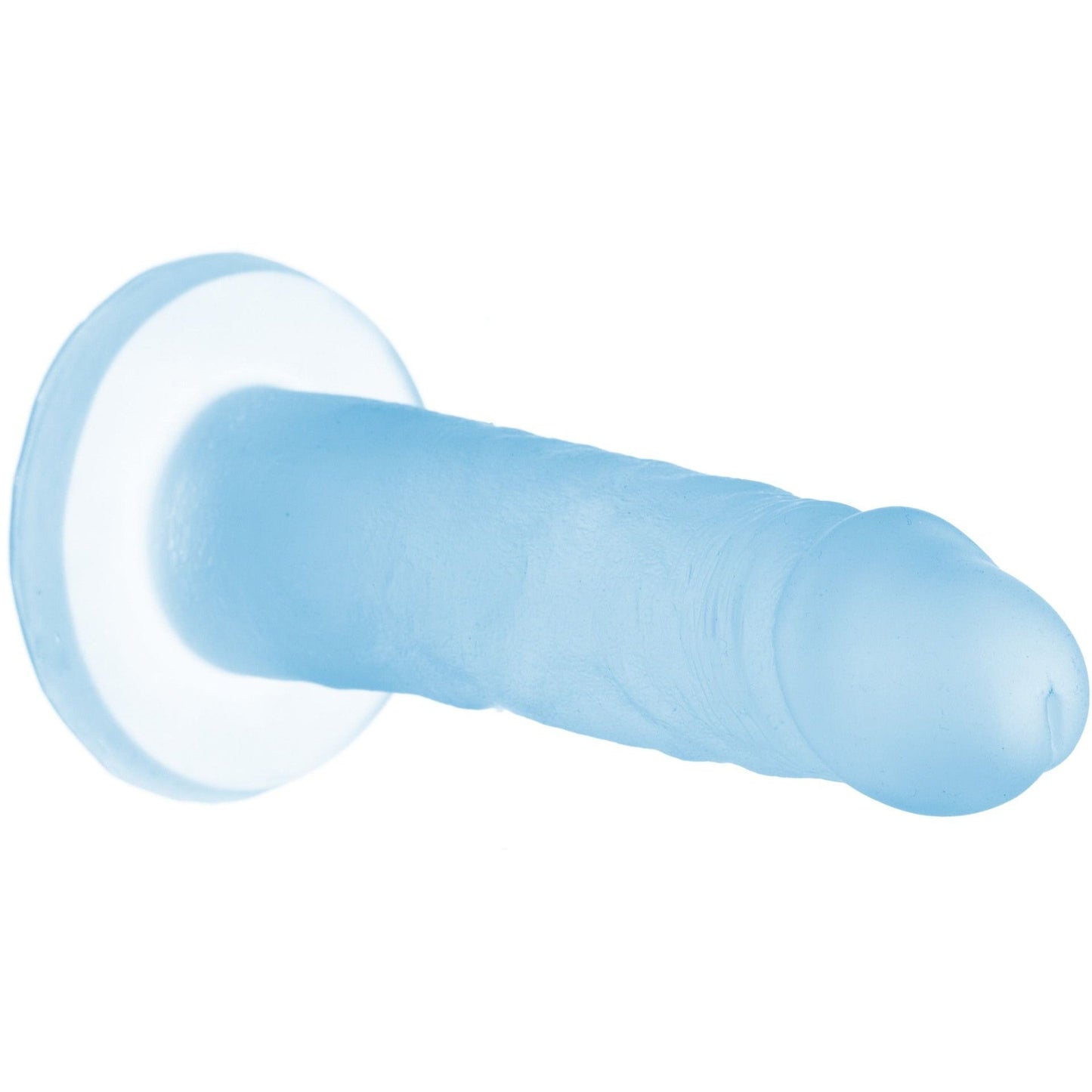 Addiction Cocktails 5.5-Inch Silicone Dildo, Blue, Product Image, Sideways