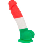 Addiction Leonardo 7-Inch Silicone Dildo, Product Image, Front Angle