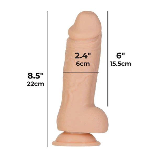 Addiction Roman 8-Inch Silicone Dildo