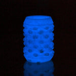 Addiction Silicone Reversible Stroker, Glow-in-the-Dark, Stroker Reversed