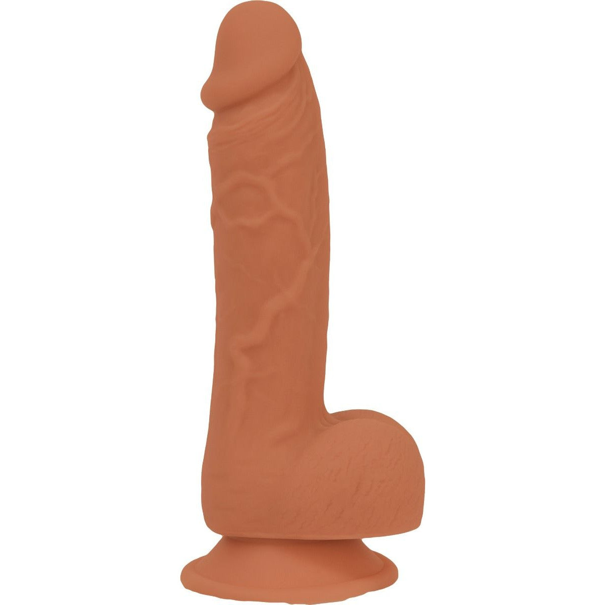 Addiction Steven 7.5-Inch Silicone Dildo, Caramel Tone, Product Image