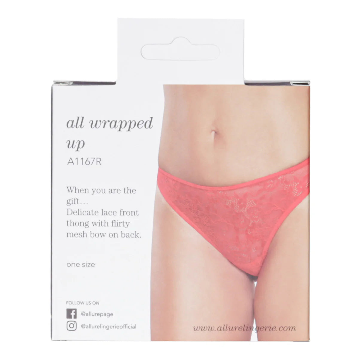 Allure All Wrapped Up Thong