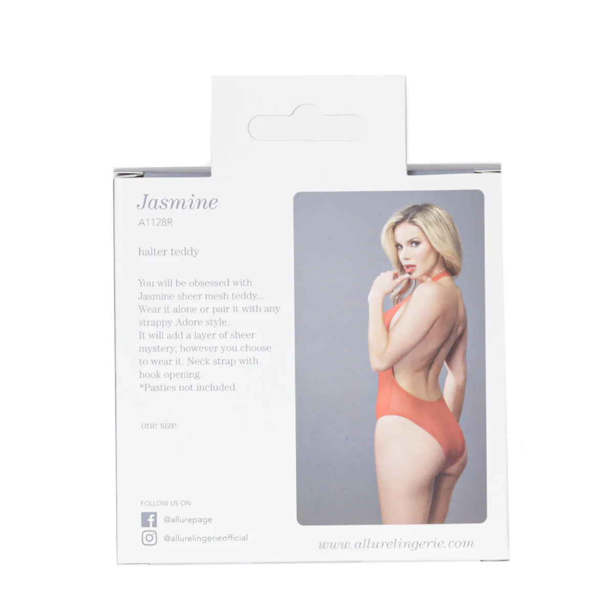 Allure Jasmine Halter Teddy