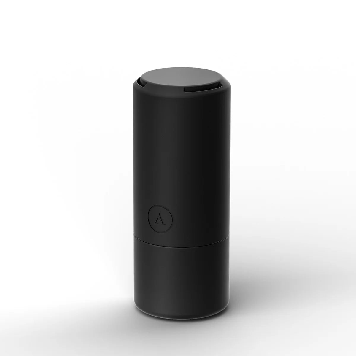 Arcwave Ghost Soft Silicone Stroker, Black, Product Image of Stroker Case, Front Angle