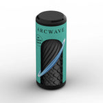 Arcwave Ghost Soft Silicone Stroker, Black, Product Package, Front View