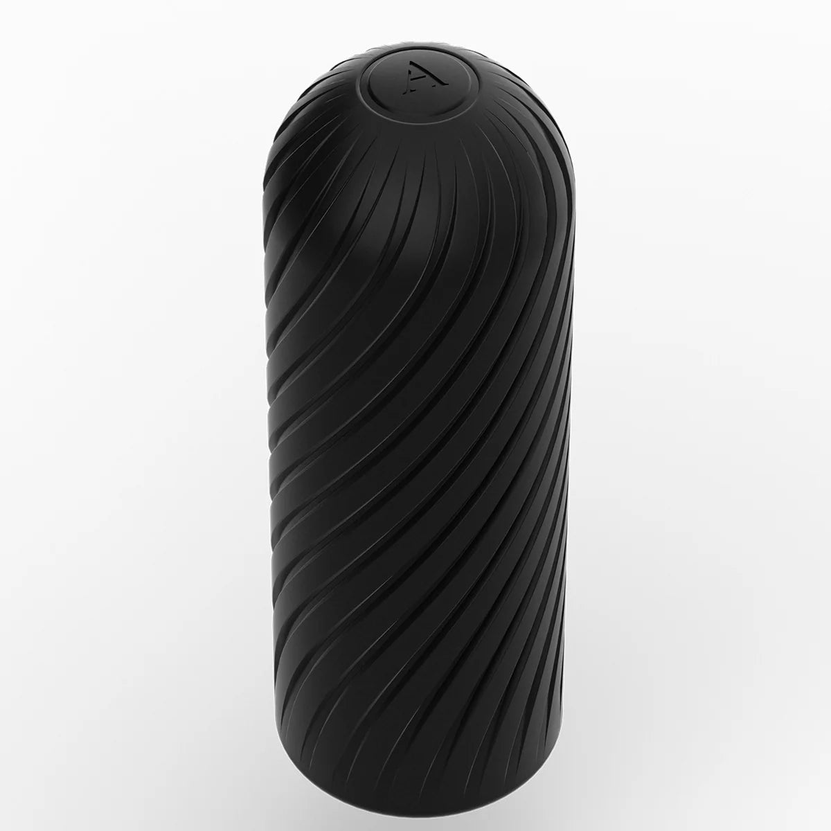 Arcwave Ghost Soft Silicone Stroker, Black, Product Image, Side View