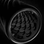Arcwave Ghost Soft Silicone Stroker, Black, Orifice Entry Silicone Texture Details