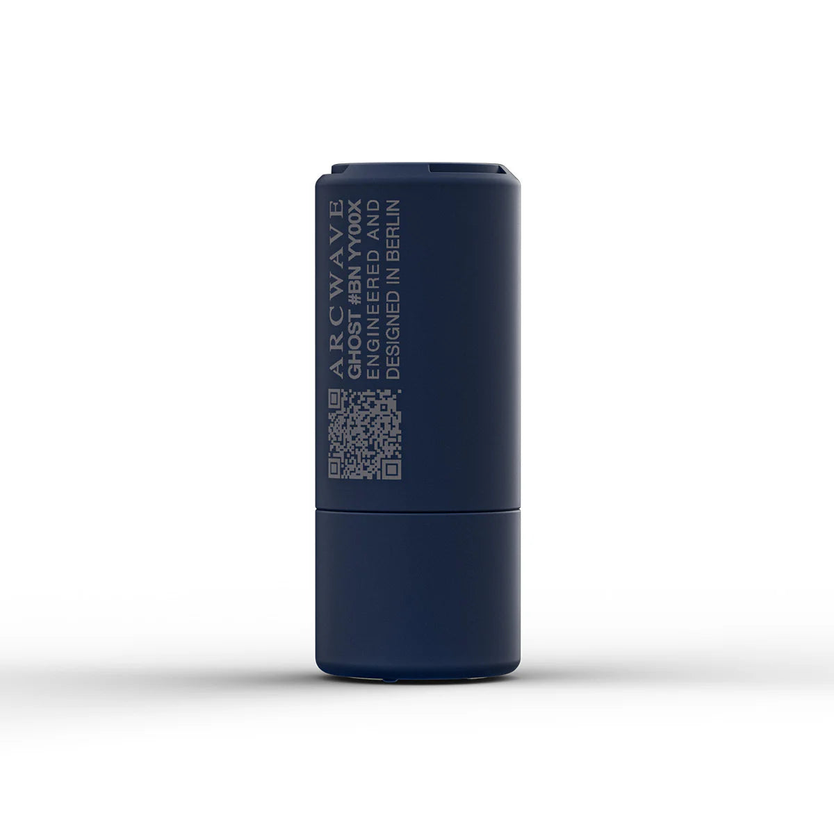 Arcwave Ghost Soft Silicone Stroker, Blue, Product Image of Stroker Case, Back Side