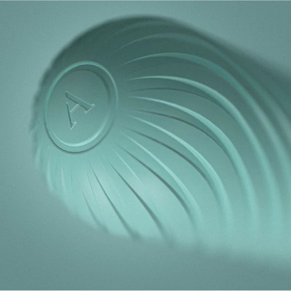 Arcwave Ghost Soft Silicone Stroker, Mint, Back Side Close Up Left Side View