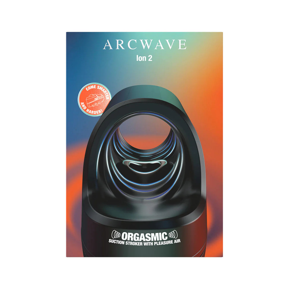 Arcwave Ion 2 Orgasmic Suction Stroker, Product Box, Front