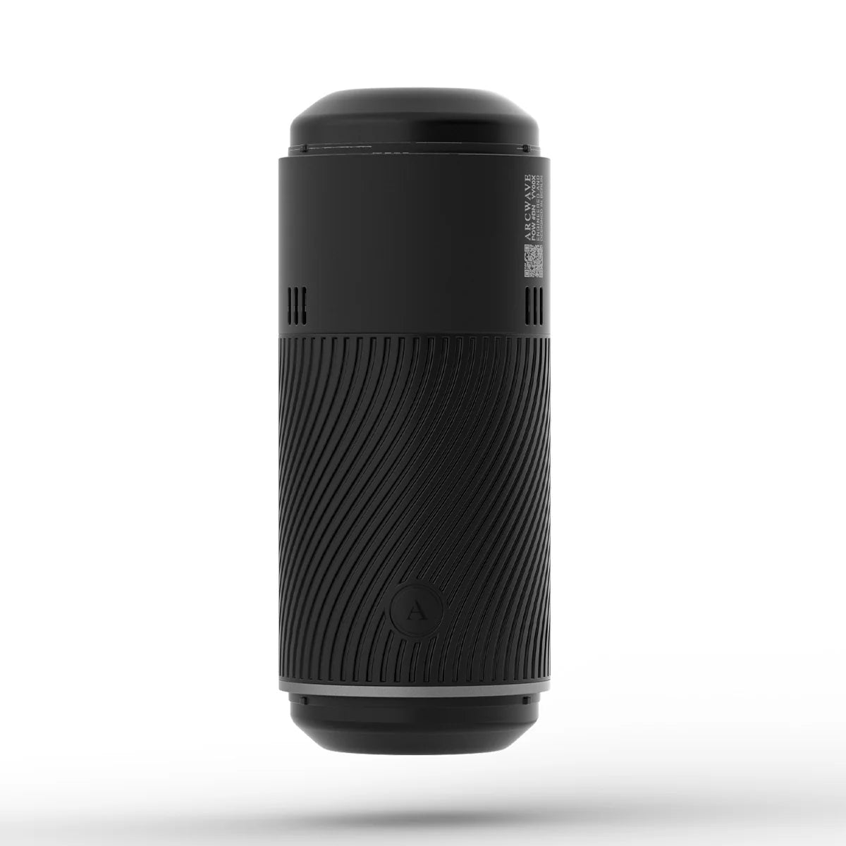 Arcwave Pow Silicone Stroker, Black, Product Image, Front View