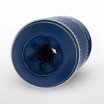 Arcwave Pow Silicone Stroker, Blue, Product Image, Orifice Interior Texture