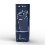 Arcwave Pow Silicone Stroker, Blue, Product Box, Front