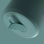 Arcwave Pow Silicone Stroker, Mint, Back Side of Stroker with Air Flow Tab