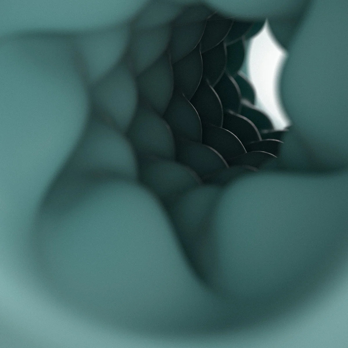 Arcwave Pow Silicone Stroker, Mint, Stroker Texture Details