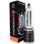 Bathmate HydroMax9 Penis Pump, Clear, Product Box