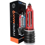 Bathmate HydroMax9 Penis Pump, Red, Product Box
