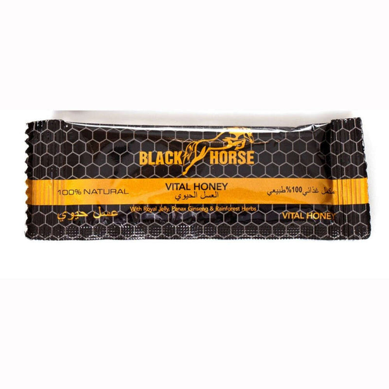 Black Horse Vital Honey Single Sachet, Product Image