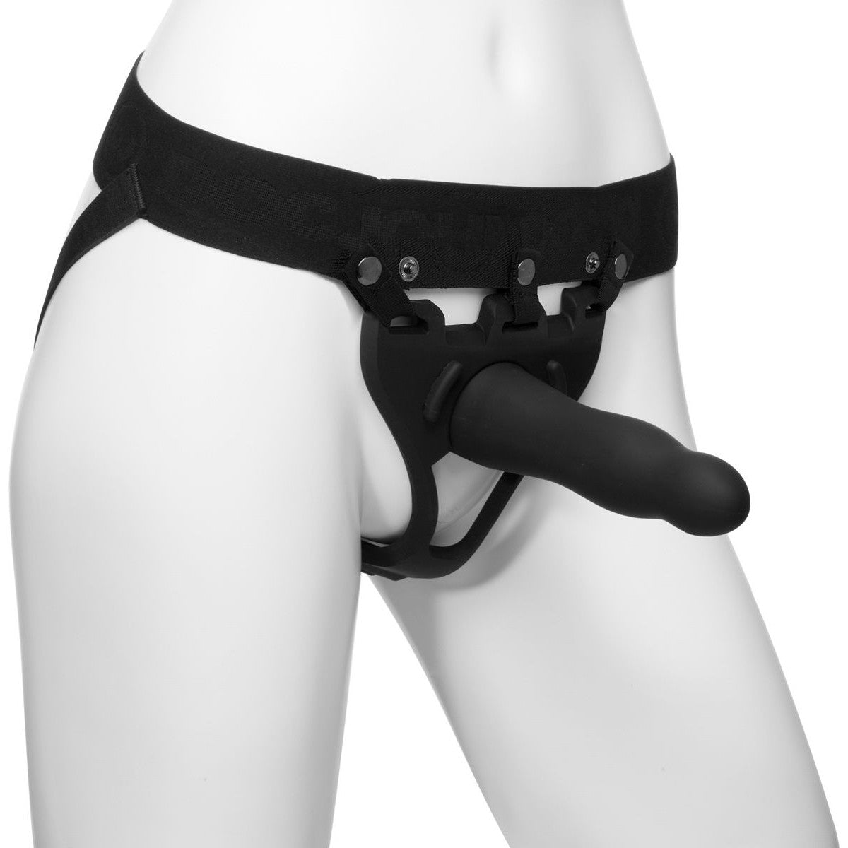 Body Extensions Be Daring 2-Piece Hollow Silicone Strap-On Set