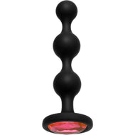 Booty Bling Jewelled Silicone Anal Beads