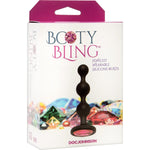 Booty Bling Jewelled Silicone Anal Beads, Pink Jewel, Product Box