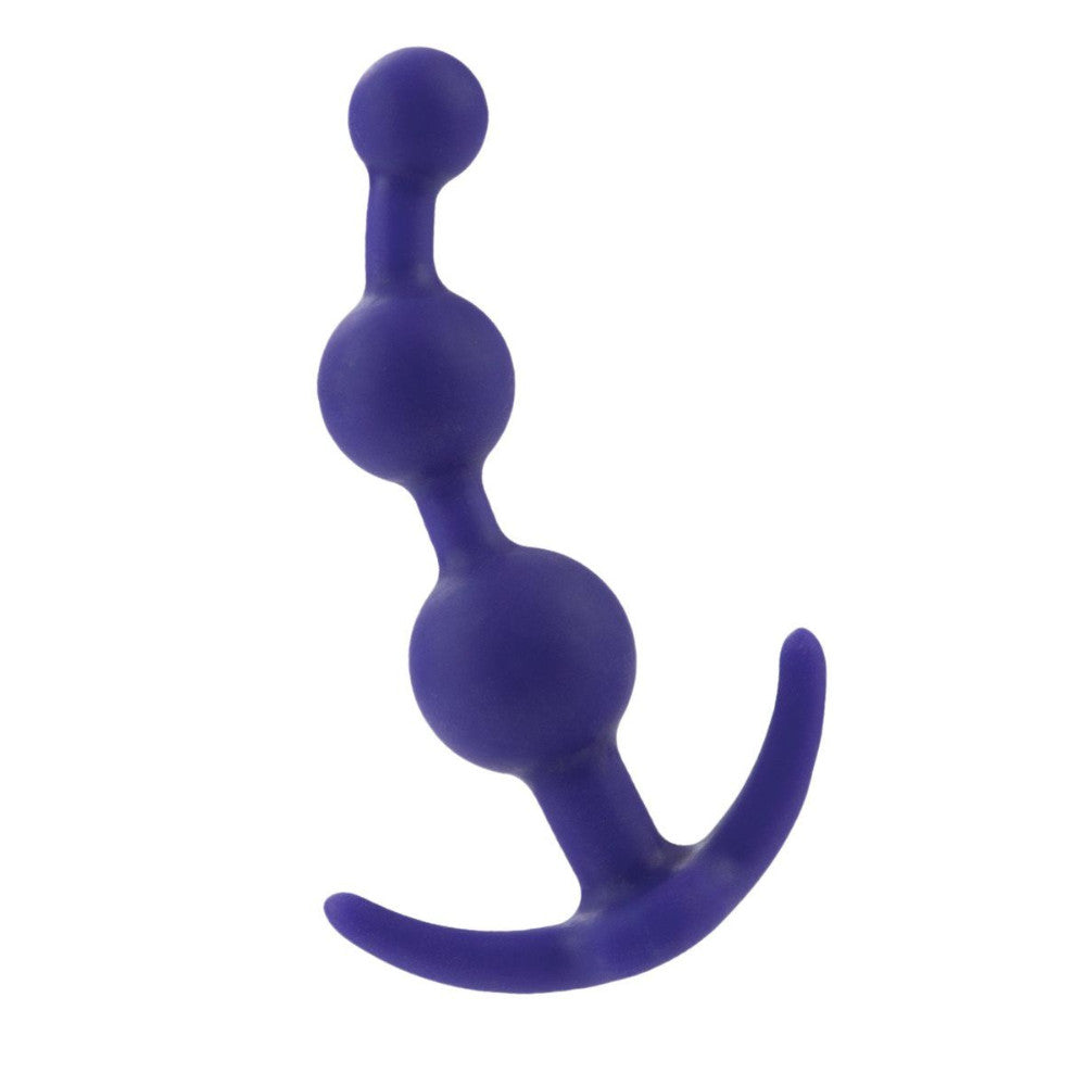 Booty Call Booty Beads Butt Plug in Purple, Product Image
