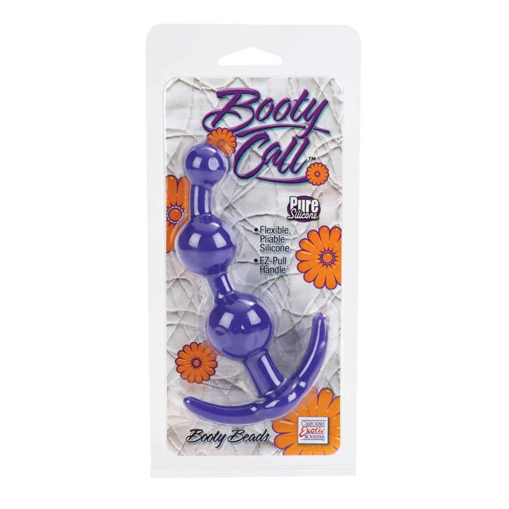 Booty Call Booty Beads Butt Plug in Purple, Product Package