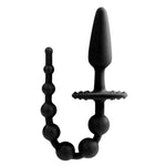Butt-On 2-in-1 Butt Plug & Booty Beads, Product Image