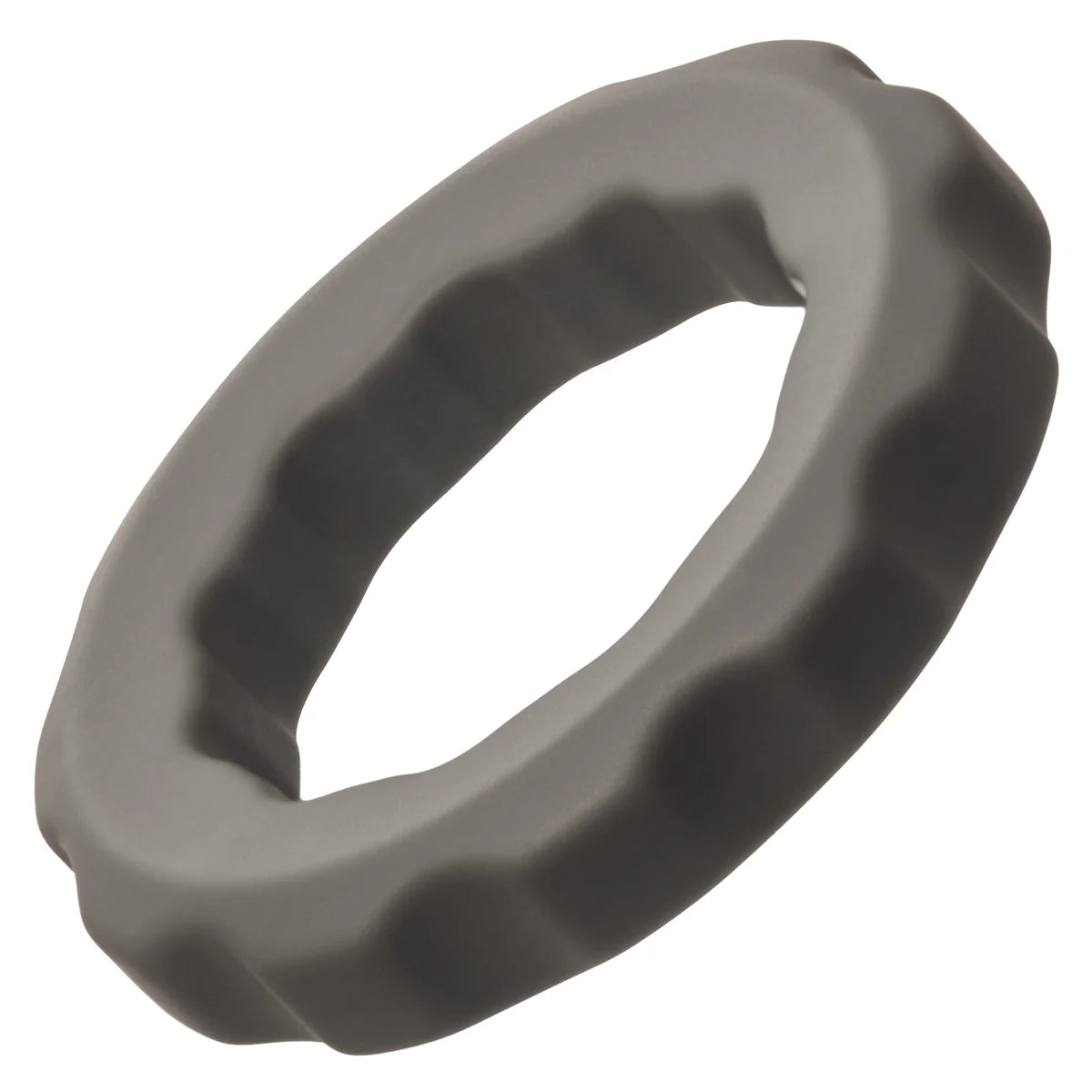 CalExotics Alpha Liquid Silicone Erect Ring, Product Image, Diagonal Position