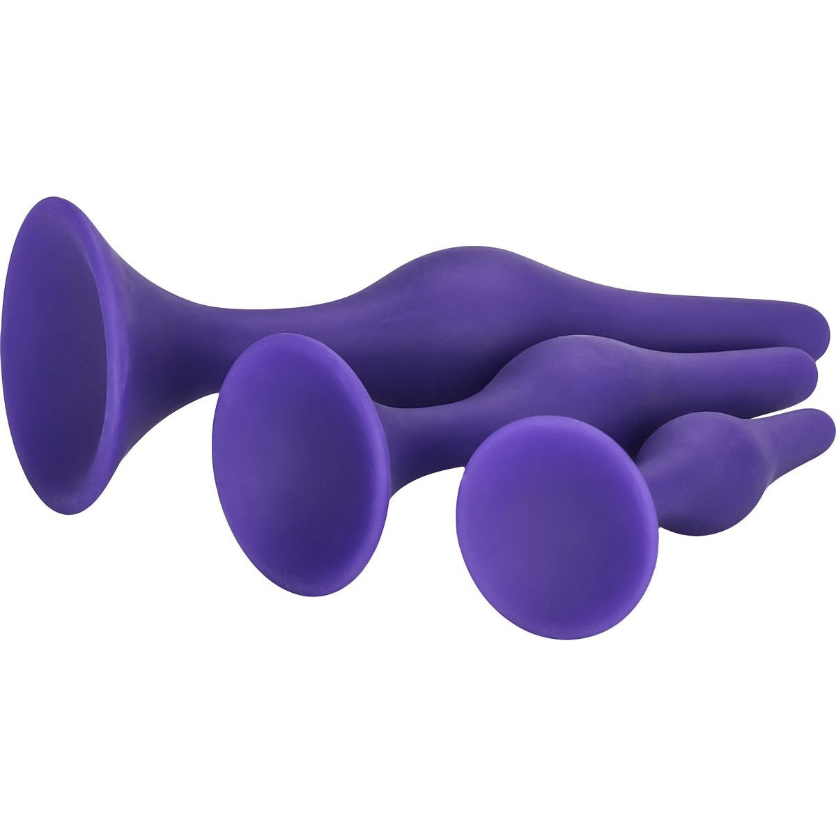 Booty Call Booty Trainer Kit, Purple, Laying Flat