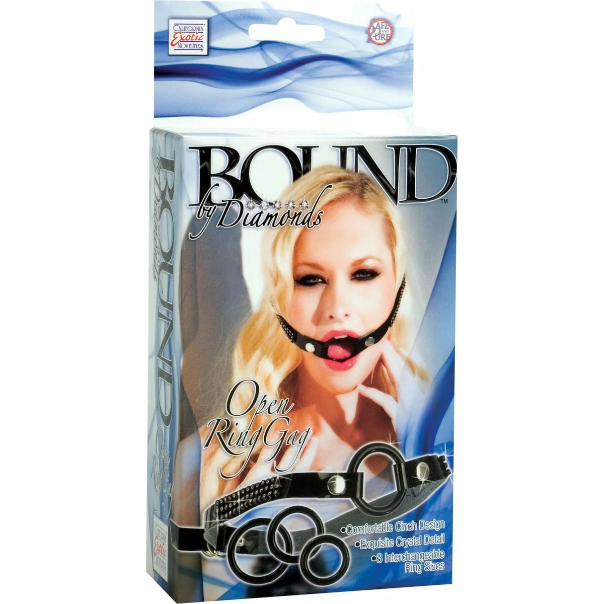 CalExotics Bound By Diamonds Open Ring Gag