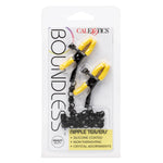 CalExotics Boundless Nipple Teasers Silicone Clamps, Product Package, Front