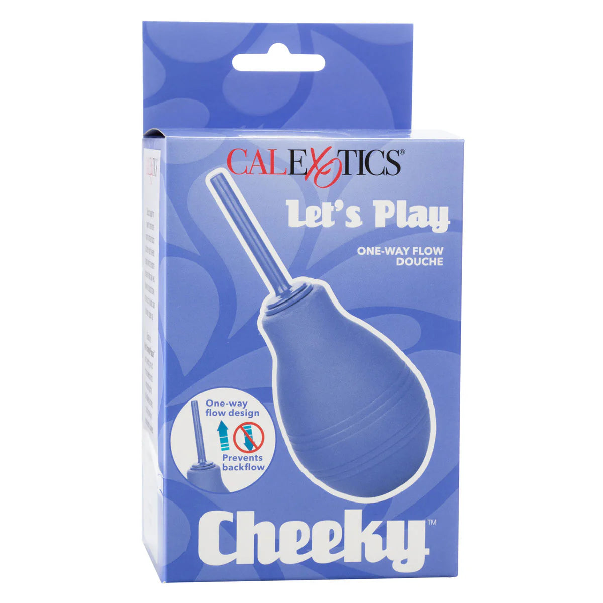 CalExotics Cheeky One Way Flow Douche, Product Box, Front